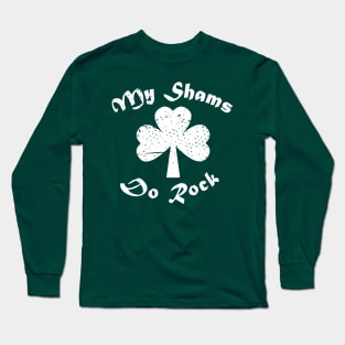 Funny Shamrock Art Long Sleeve T-Shirt